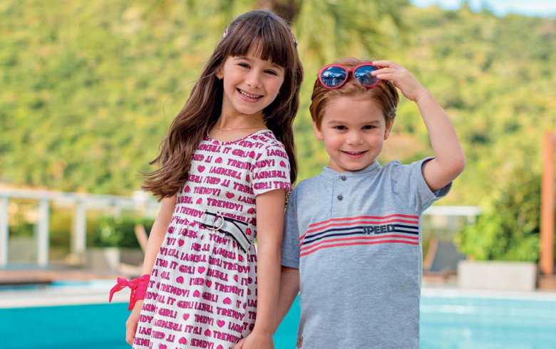Brandili lança coleção de verão cheia de cores para crianças