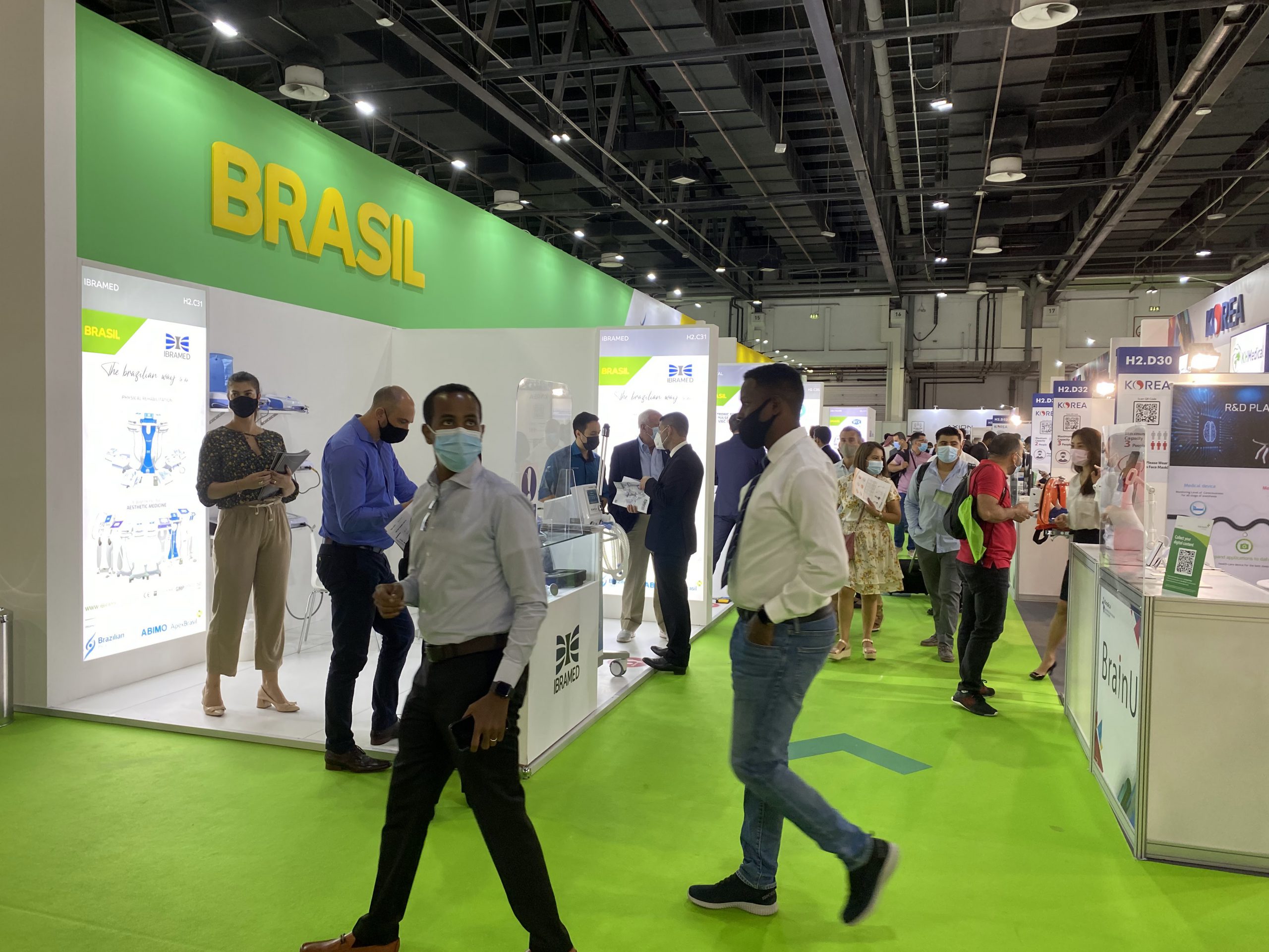 Com 21 empresas, pavilhão brasileiro volta a Dubai para nova participação na Arab Health